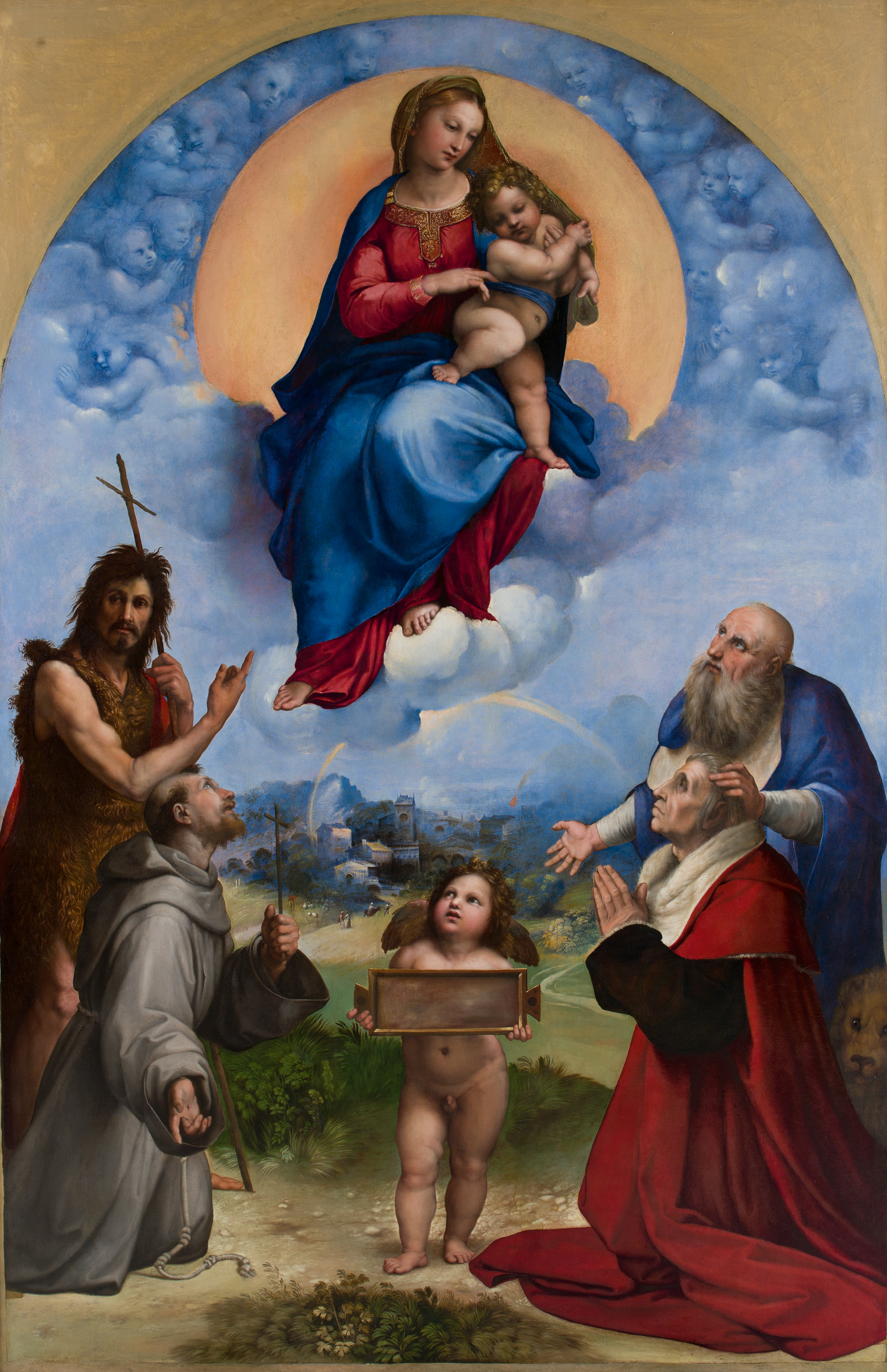 Raphael in Milan, The Madonna of Foligno