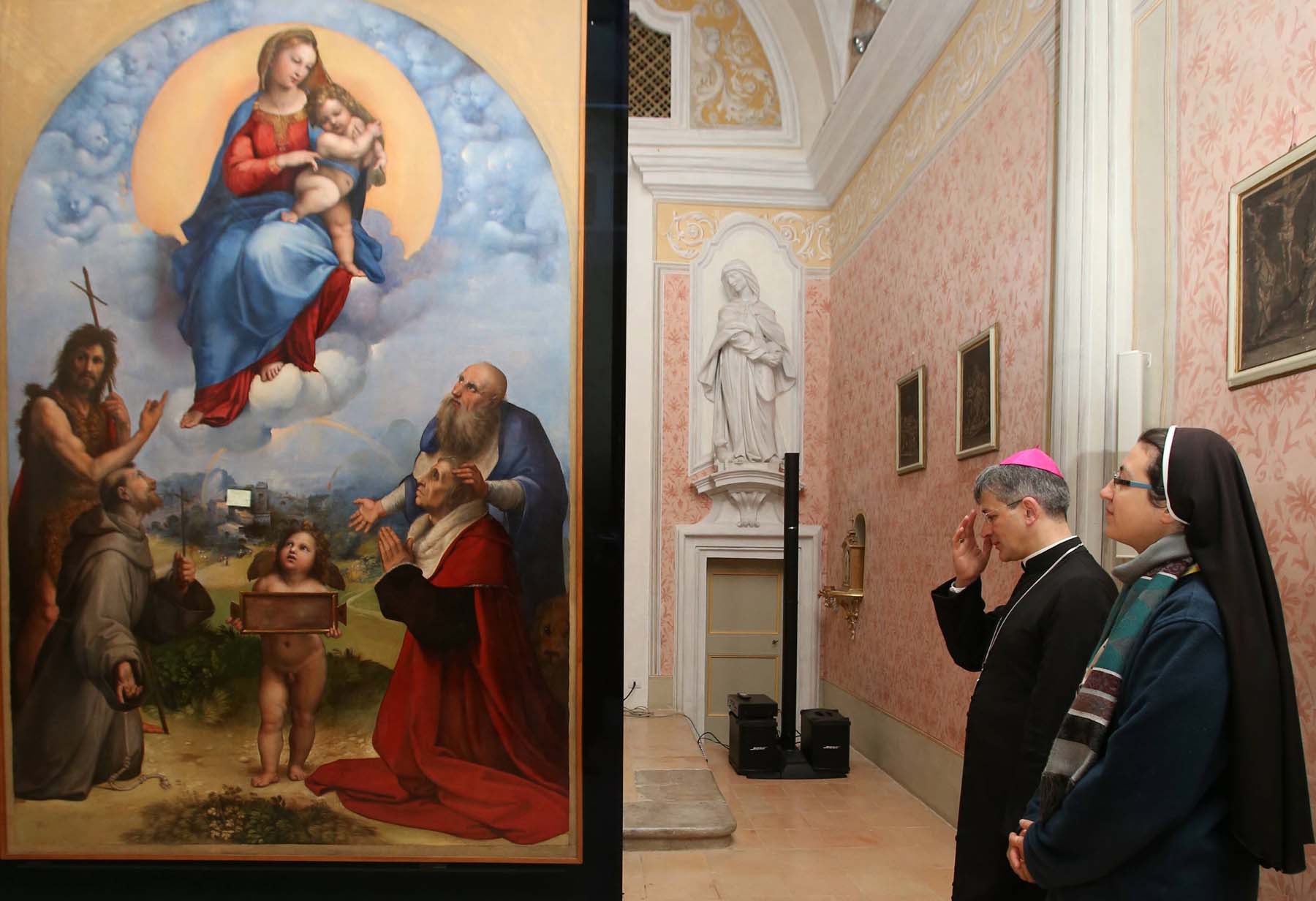La Madonna di Foligno di Raffaello torna a Foligno